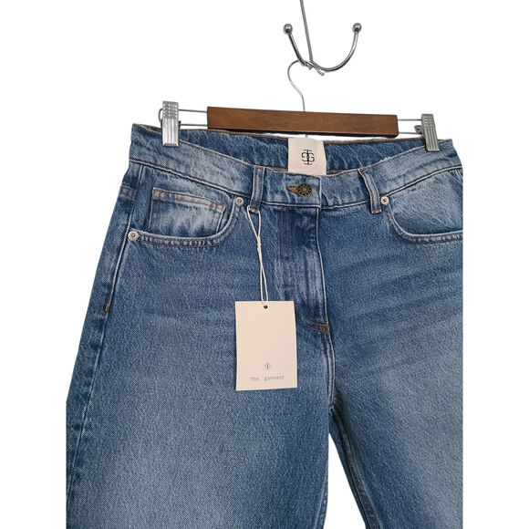 The Garment Darcy Distressed Jeans Straight Leg Size 27 NWT - Picture 2 of 7
